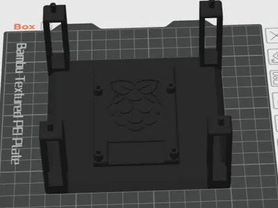 Raspberry Pi 4 box for fan 120x120