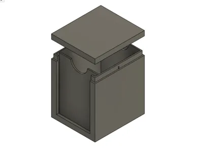 TCG Commander Deck Box With Mini Snap Window