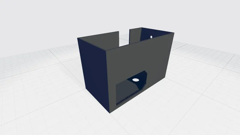 Meishile S-250 PSU cover with holder
