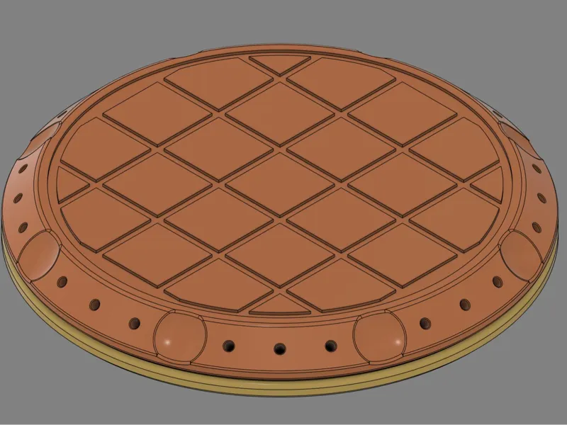 Turntable for airbrush