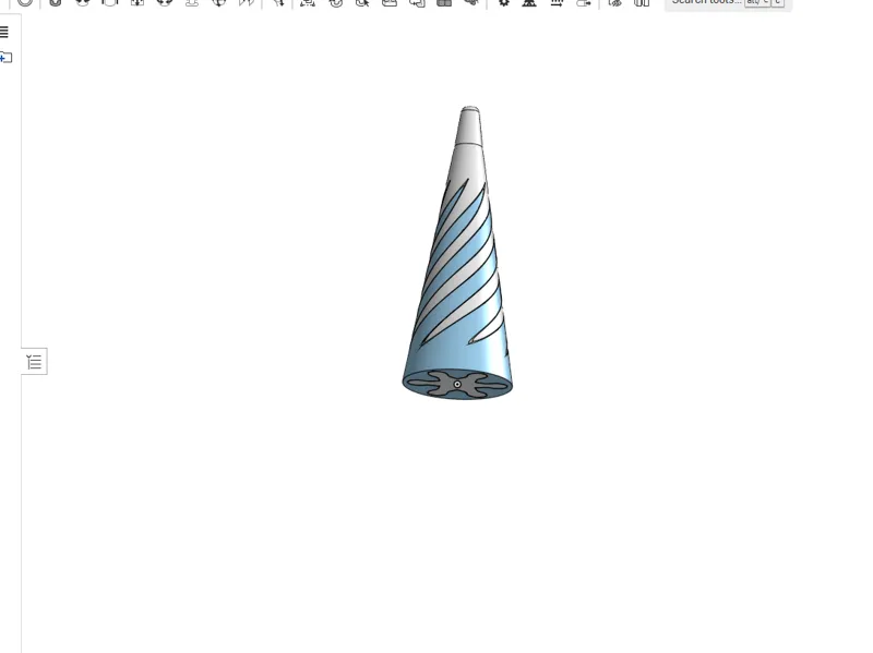 spinning cone fidget
