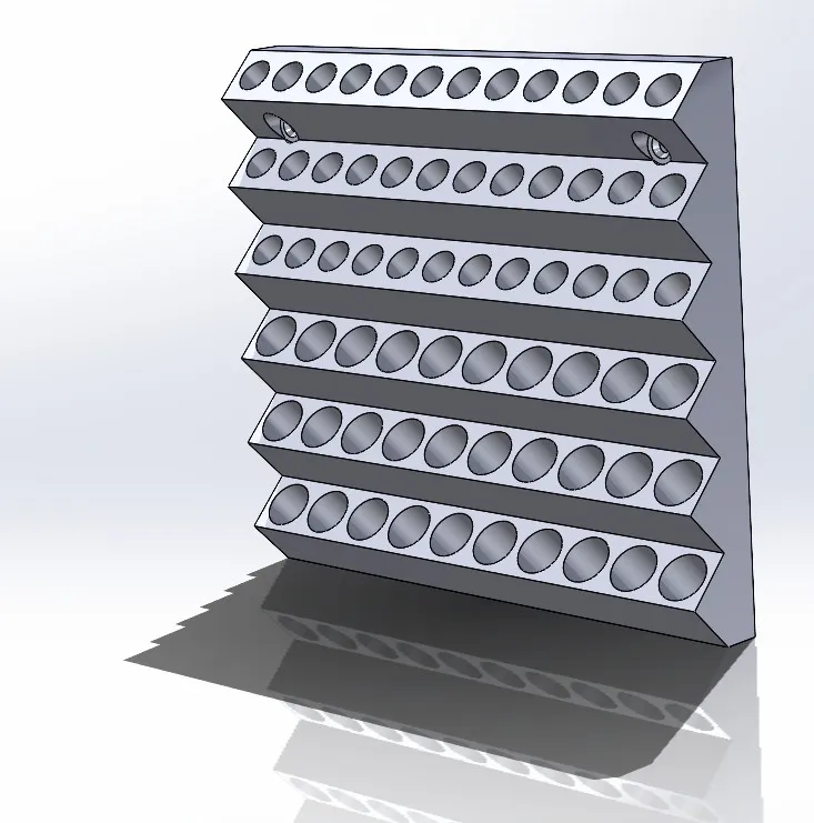Aaa Battery Rack AAA & AA Battery Rack by user_58642825 MakerWorld: Download Free 3D Models