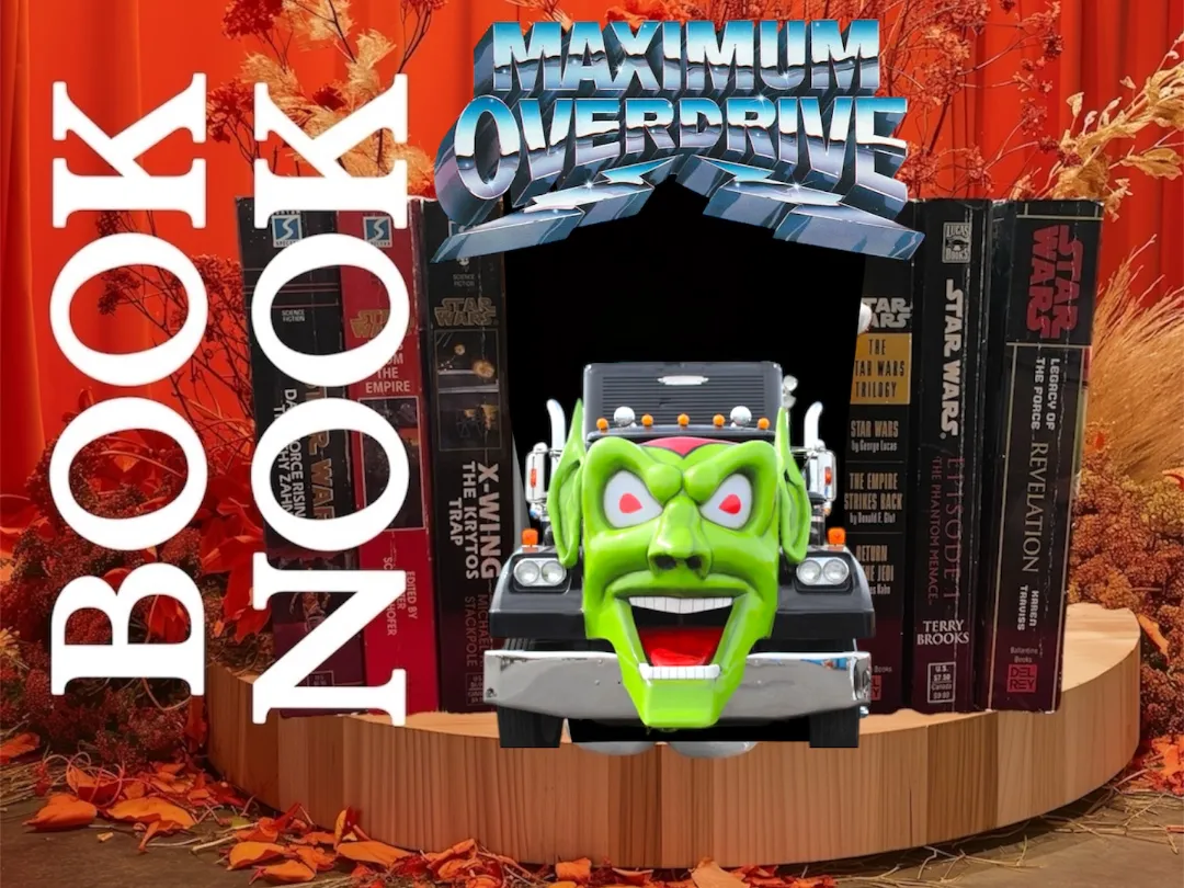 Stephen King Maximum Over Drive Book Nook