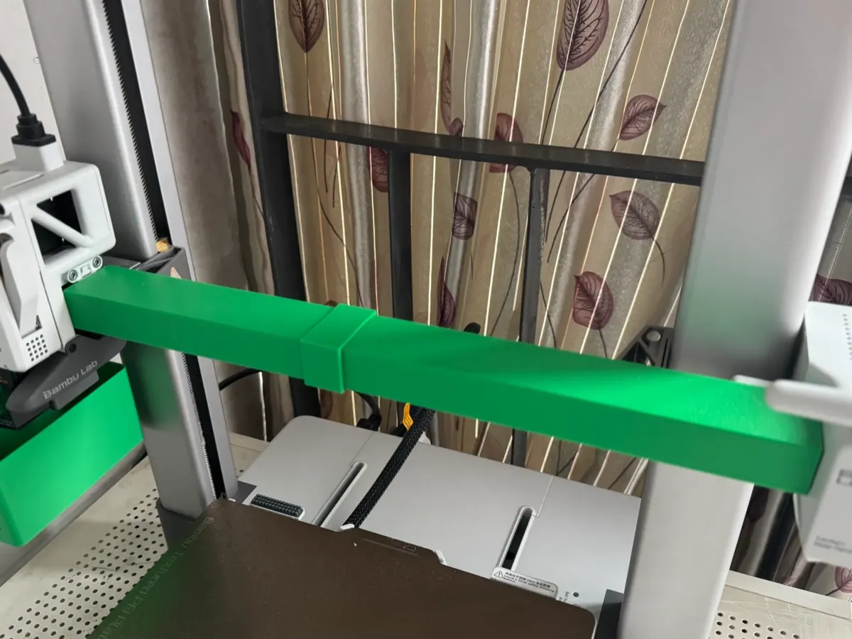 Cache anti-poussière pour rail d'axe X