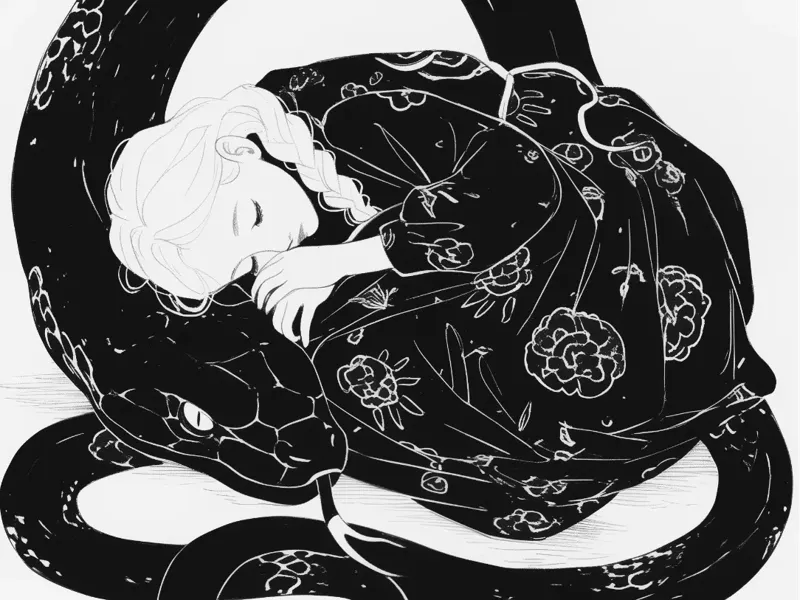 新年蛇女01