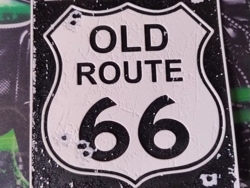 Historic Old Route 66 - HueForge