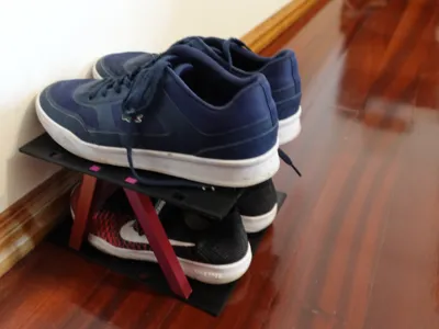 Modular shoe rack