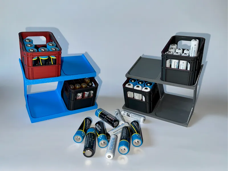 Battery Beer Case Stand