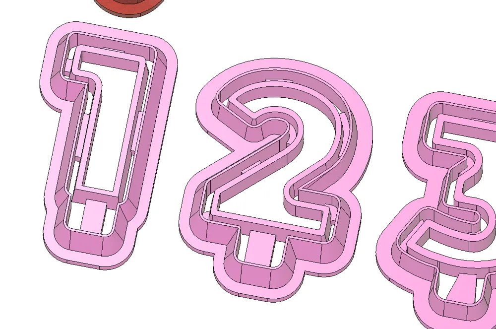 Birthday Number Candle Clay Cutter Set by CutterSTL MakerWorld ...