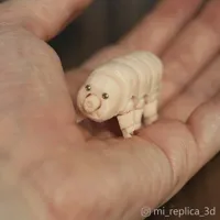 Tardigrade miniature articulé à imprimer en place — photo 1
