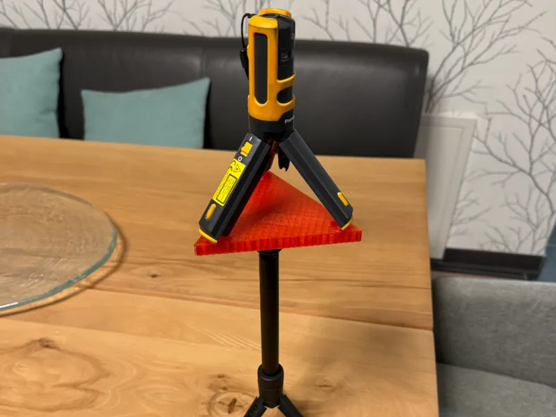Laserhalter auf Selfiestick