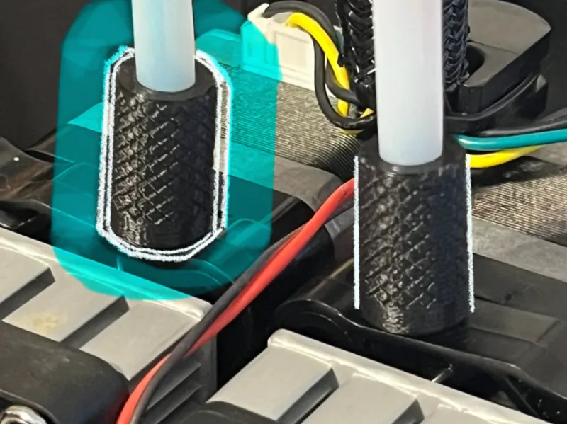 Filament/Extruder Adaptor, MakerBot Replicator 2X