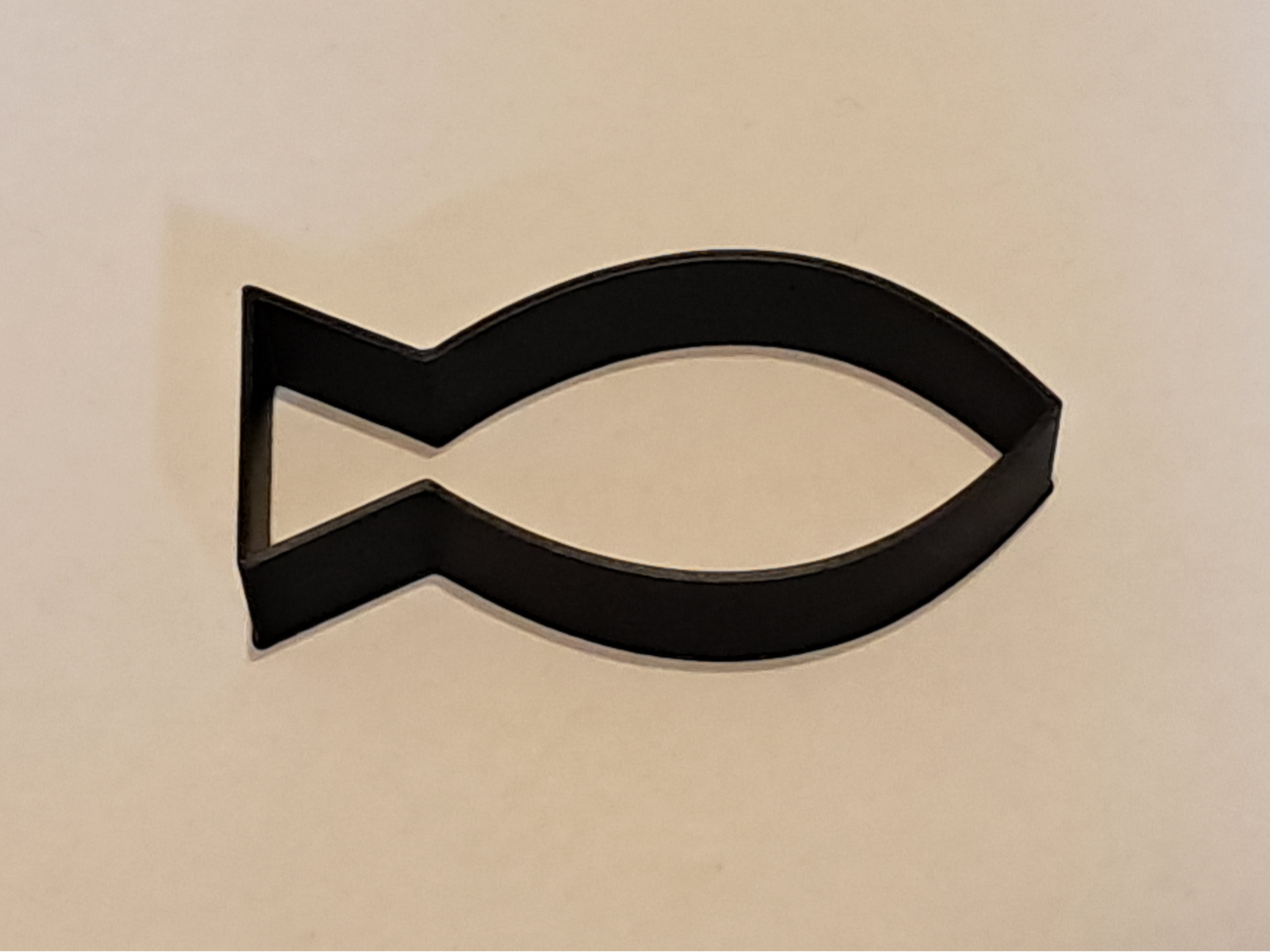 Fish cookie cutter