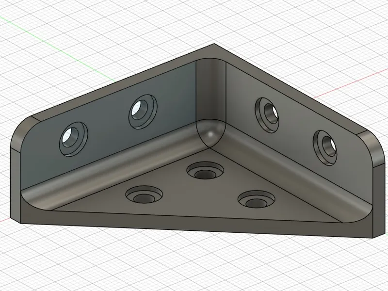 Corner board connector