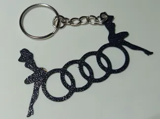 keychain car audi
