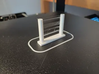 Stringing test