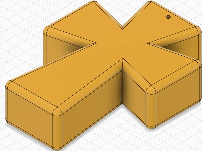 Cross Ornament