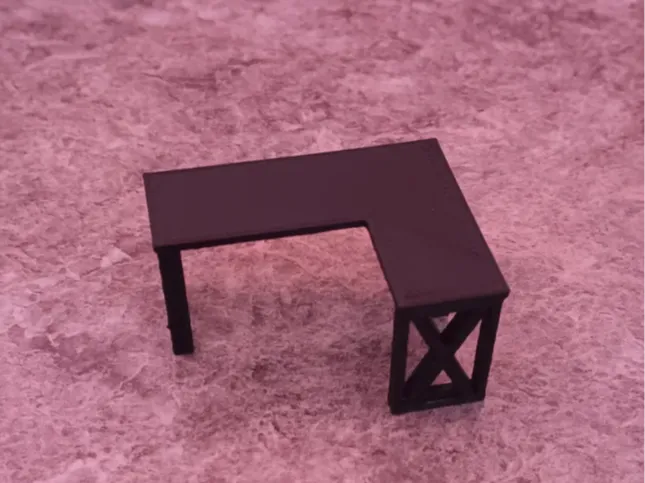 Miniature desk