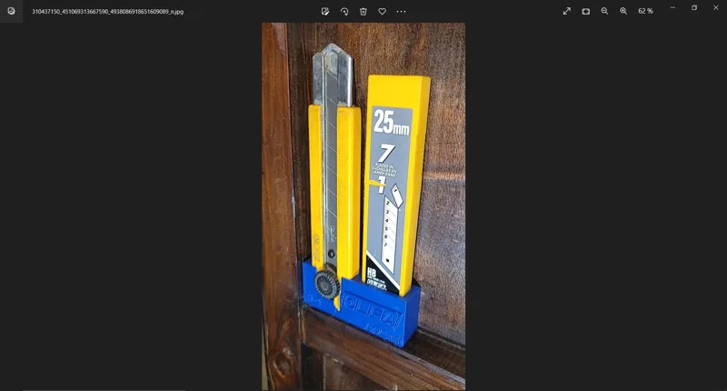 Olfa H-1 + Spare blade case Holder