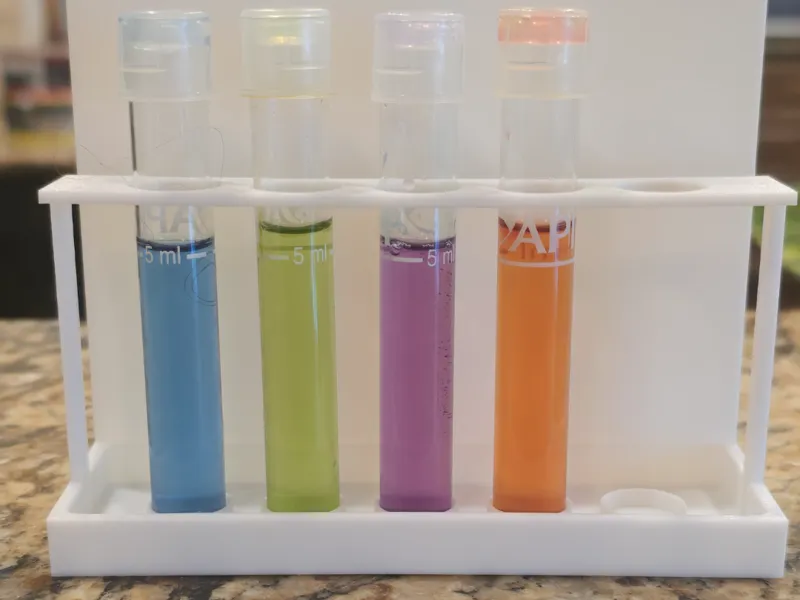 API Test Tube Tray with Solid Wall 