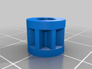 8 Tooth "brick" compatible Gear, Reinforced