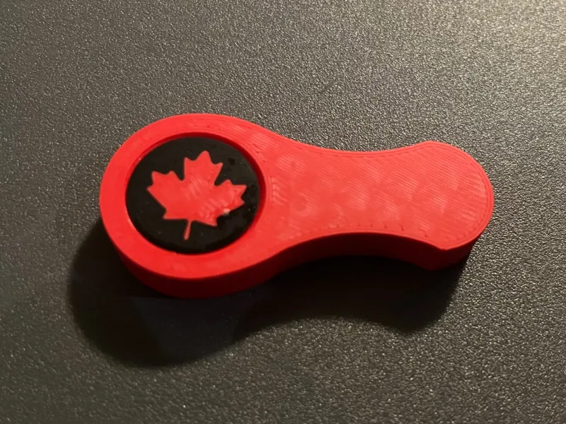 Maple Leaf Pendulum Spinner Fidget 