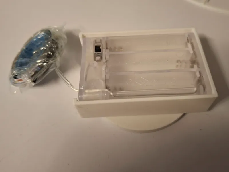 Battery Case for ACDC Lamp frame