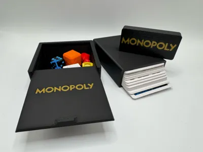 Monopoly card box