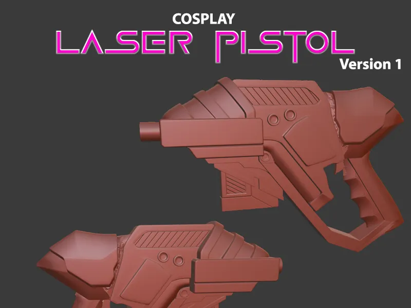 Cosplay Laser Pistol