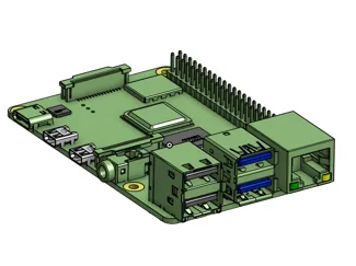 Raspberry Pi 4 (Raw File)