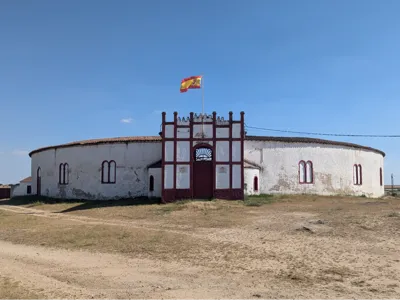 Plaza de toros, my town.