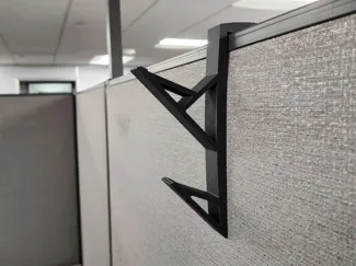 Cubicle Double Hook Coat hanger