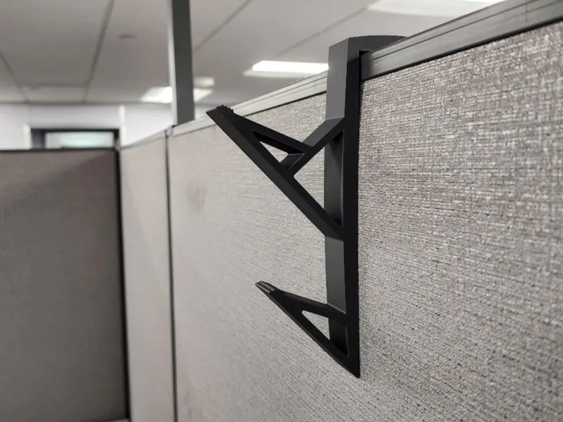 Cubicle Double Hook Coat hanger