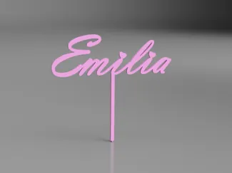 Cake Topper Emilia
