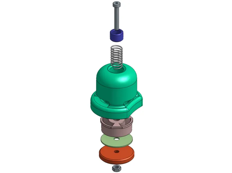 Cyclone vacuum valve / Zyklon Unterdruckventil