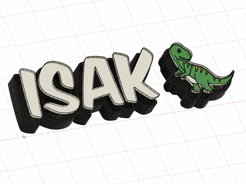 Isak Dino LED Lamp