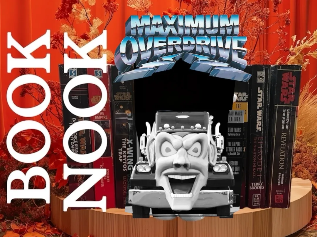 Stephen King Maximum Over Drive Book Nook