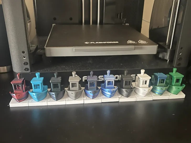 Benchy Interlocking Display
