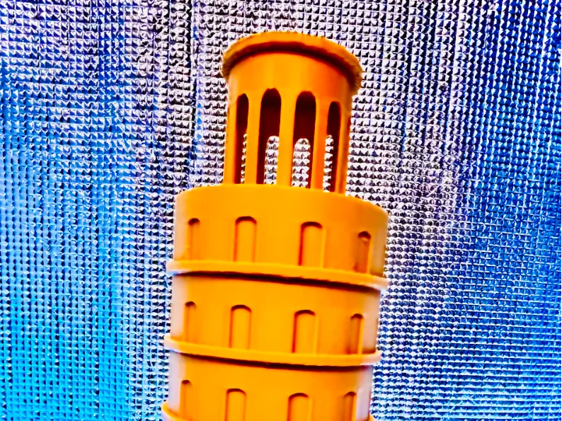 Detailed Leaning Tower Of Piza