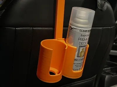 Dual Spray Paint Can Holder For Work Truck