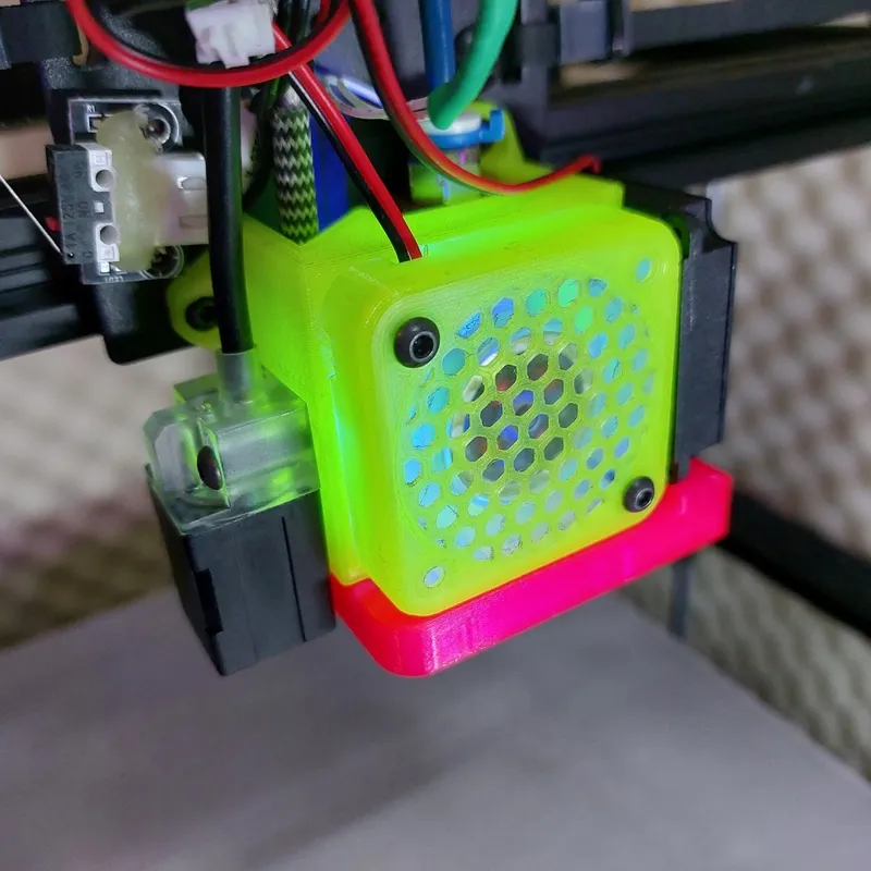 Tronxy X5SA Hotend Case replacement with  fanduct