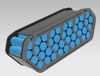 10S4P additional battery for Wildman Bag