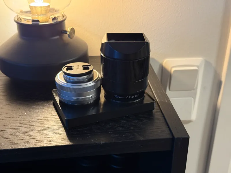 Gridfinity 2x3 TTArtisan XF Double Lens holder
