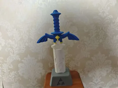Zelda Master Sword Creative Remote Control OOT Stand with Battery Compartment