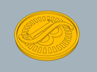 One piece belly coin