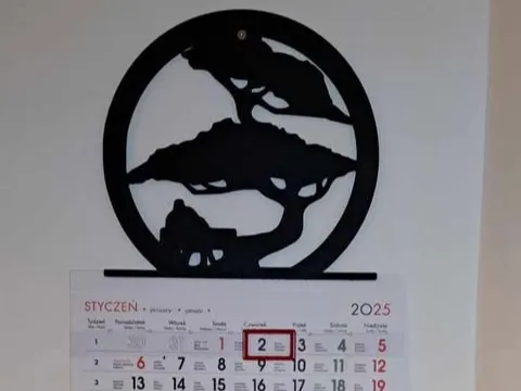 Calendar decoration
