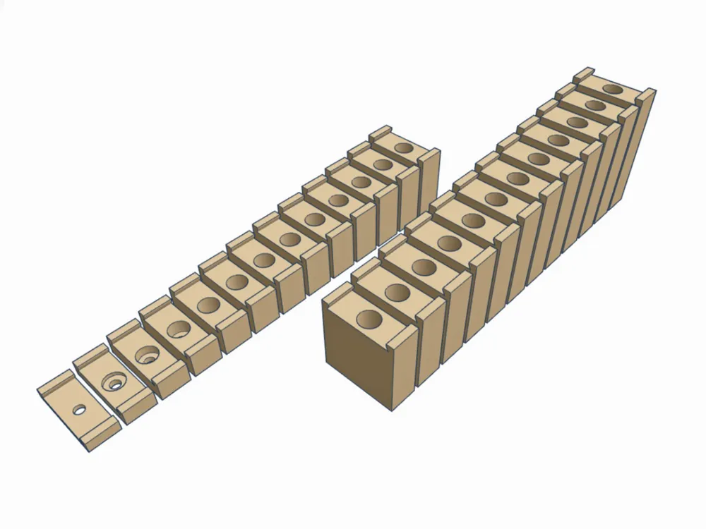 Rail Risers for Kato Unitrack - Free 3D Print Model - MakerWorld