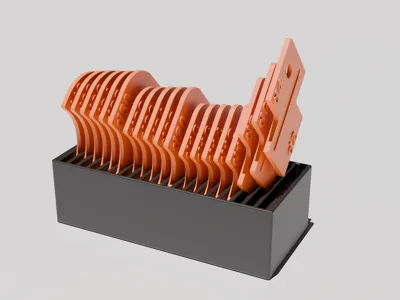 Tabletop Radius Gauge Holder
