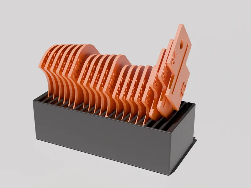 Tabletop Radius Gauge Holder