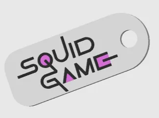 Porte clef squid Game